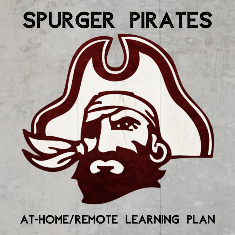 Spurger Pirates At-Home Learning Plan