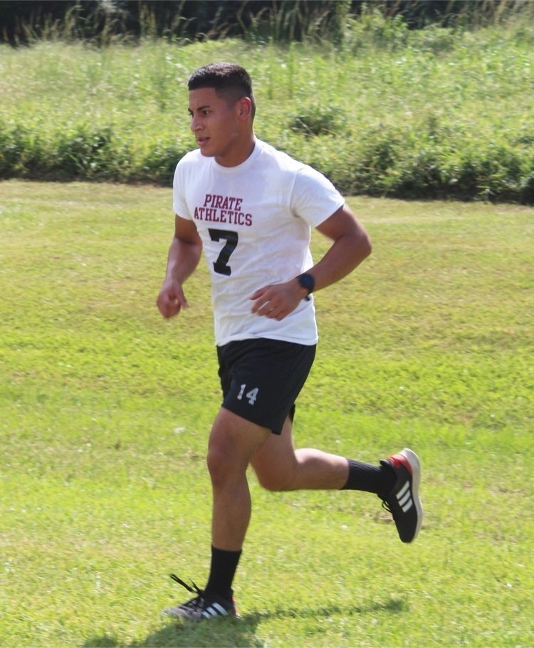 Jose’ Jimenez training for the Cross Country season