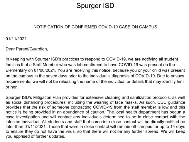 Covid letter 1-11